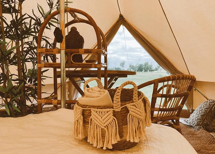 Het Caravannetje - Retro Glamping לינה וארוחת בוקר ליידסנדאם